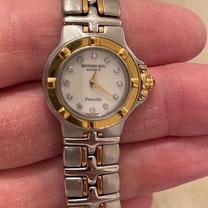 Vintage Raymond Weil Women’s Watch with Diamonds